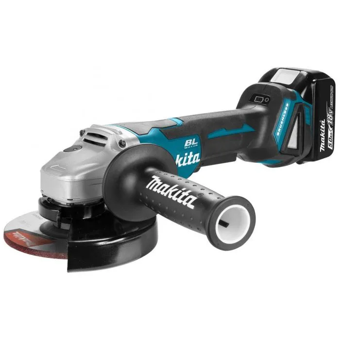 Makita DGA505RTJ 18V Haakse Slijper 125mm